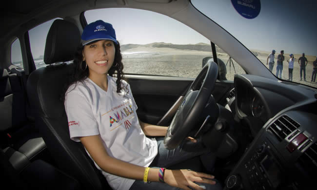 Subaru premia a peruana más amable
