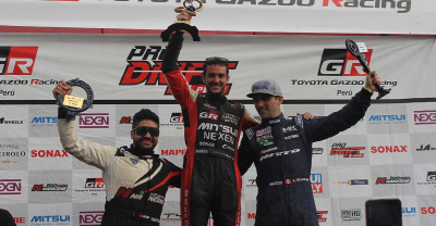 Lucho Mendoza Jr. y Mauricio Chumpitaz se llevaron la última fecha del Campeonato Prodrift Perú