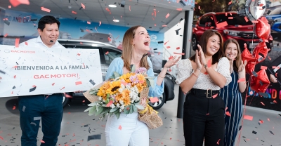 GAC Motor presenta a la actriz peruana, Priscila Espinoza, como su embajadora