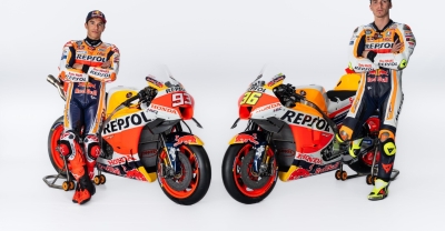 MotoGP 2023: Marc Márquez y Joan Mir presentan la nueva Honda RC213V 