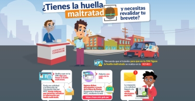 MTC: ¿Necesitas revalidar tu brevete, pero no reconocen tus huellas dactilares?