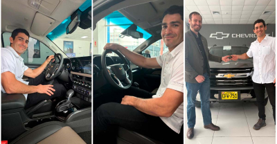 Chevrolet presenta a Alejandro Paz como su nuevo embajador de marca