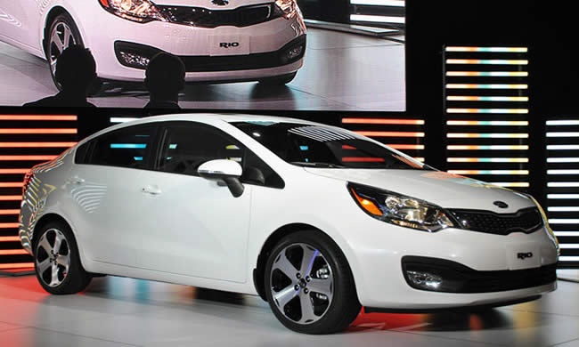 El Kia Rio fue el modelo más vendido en el mes de marzo