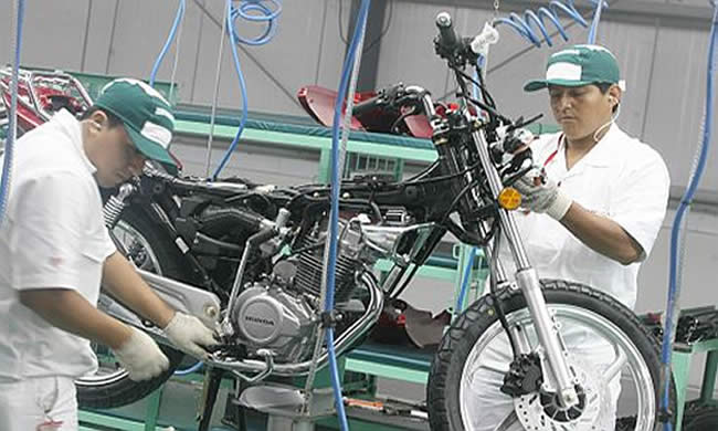 Demanda de motos y trimotos crece en Perú