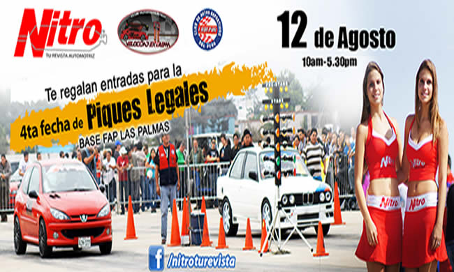 Concursa y Gana entradas para los Piques Legales de este domingo Concursa y Gana entradas para los Piques Legales de este domingo