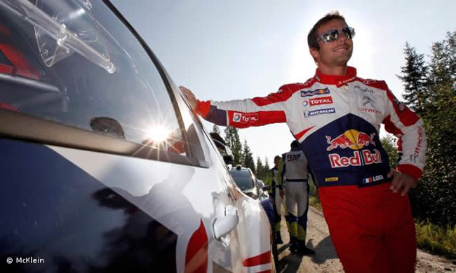 Loeb busca mantener el liderato en un rally sólo apto para nórdicos