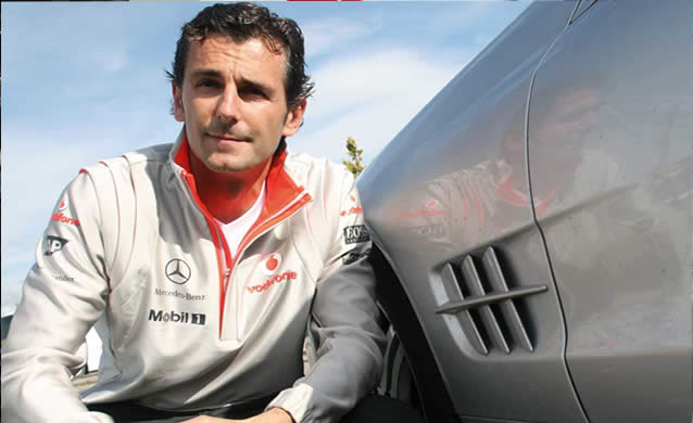 El español Pedro de la Rosa.