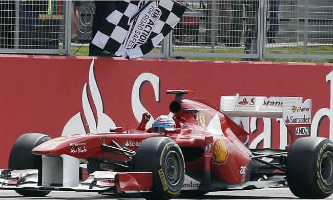 En Ferrari son optimistas para la cita británica