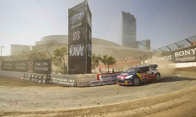 Sebastien Loeb también triunfa en los X-Games de Los Ángeles