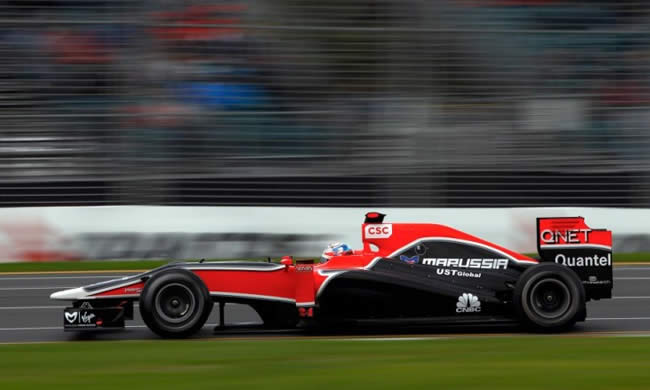El nuevo MR01 de Marussia debuta en Silverstone