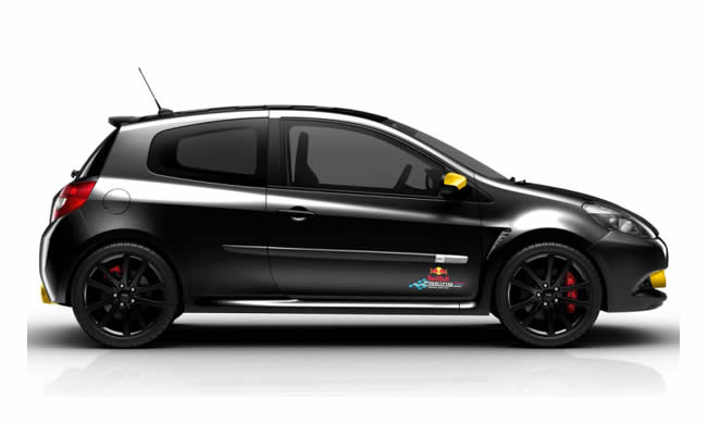 Renault celebra los dos últimos mundiales de F1 con un Clio Red Bull