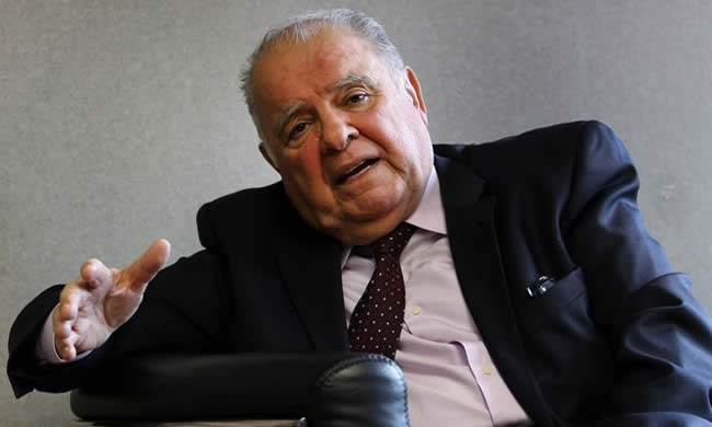 El secretario general iberoamericano, Enrique Iglesias.