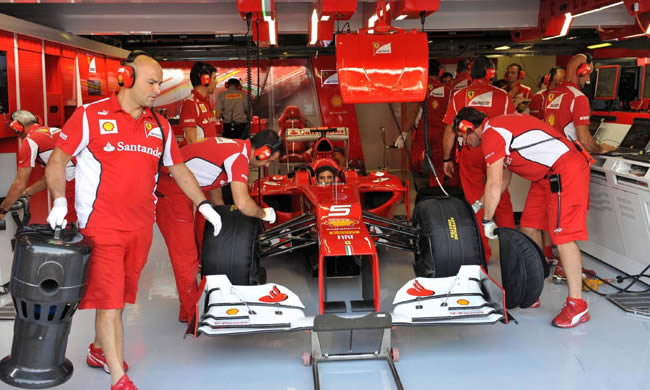 El Banco Santander y Ferrari anuncian renovación de contrato hasta 2017