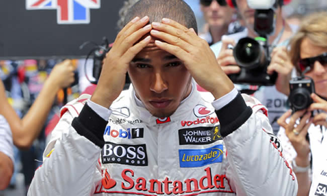 Lewis Hamilton.