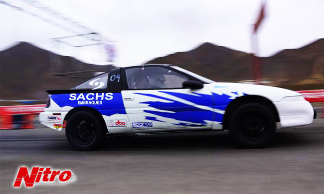 Víctor Benvenuto en su Eagle Talon Tsi de 1991, vencedor categoría 8 segundos