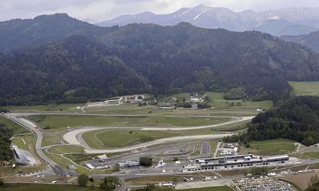 Circuito Red Bull Ring en Spielberg, Austria.
