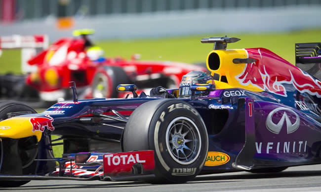 El piloto alemán de Fórmula Uno, Sebastian Vettel.