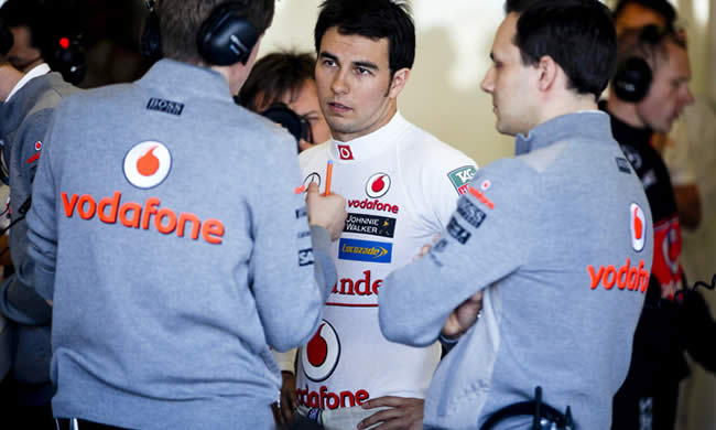 Sergio Perez, de McLaren