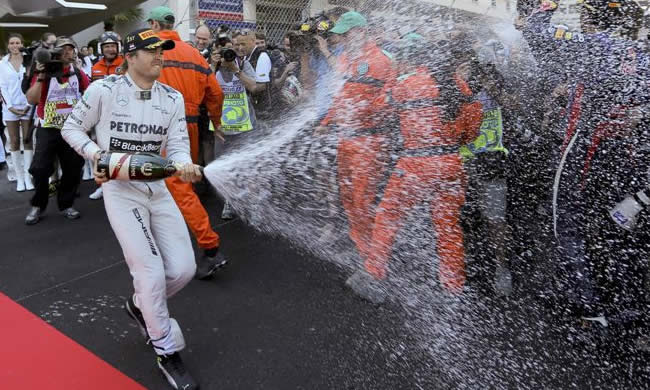 Nico Rosberg de Mercedes AMG