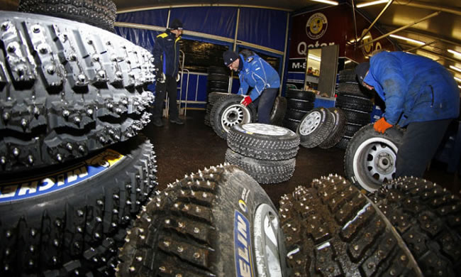 Un rallye lleno de clavos