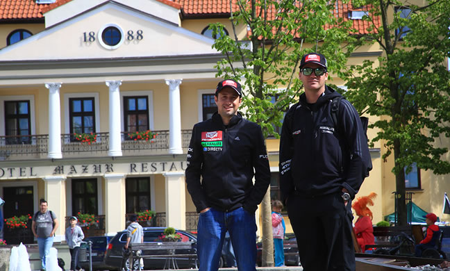 Nicolas Fuchs y Fernando Mussano en Polonia