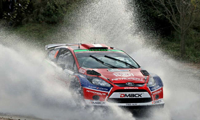 Nicolás Fuchs de segundo en el especial (Foto:Nitro)