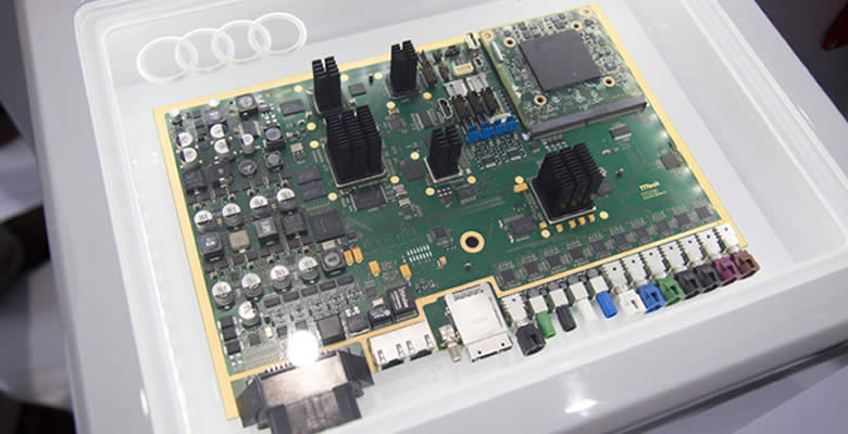 El cerebro de la conducción autónoma de Audi