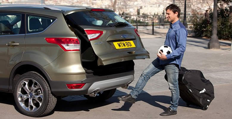 El maletero "manos libres" que se abre con el pie