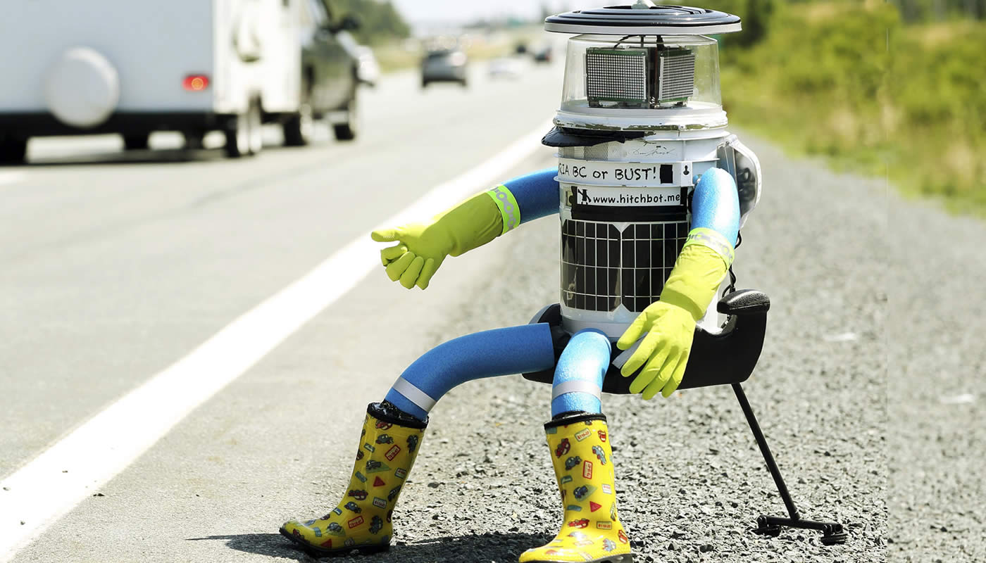 El robot que pedía 'un aventón' podría ser reconstruido