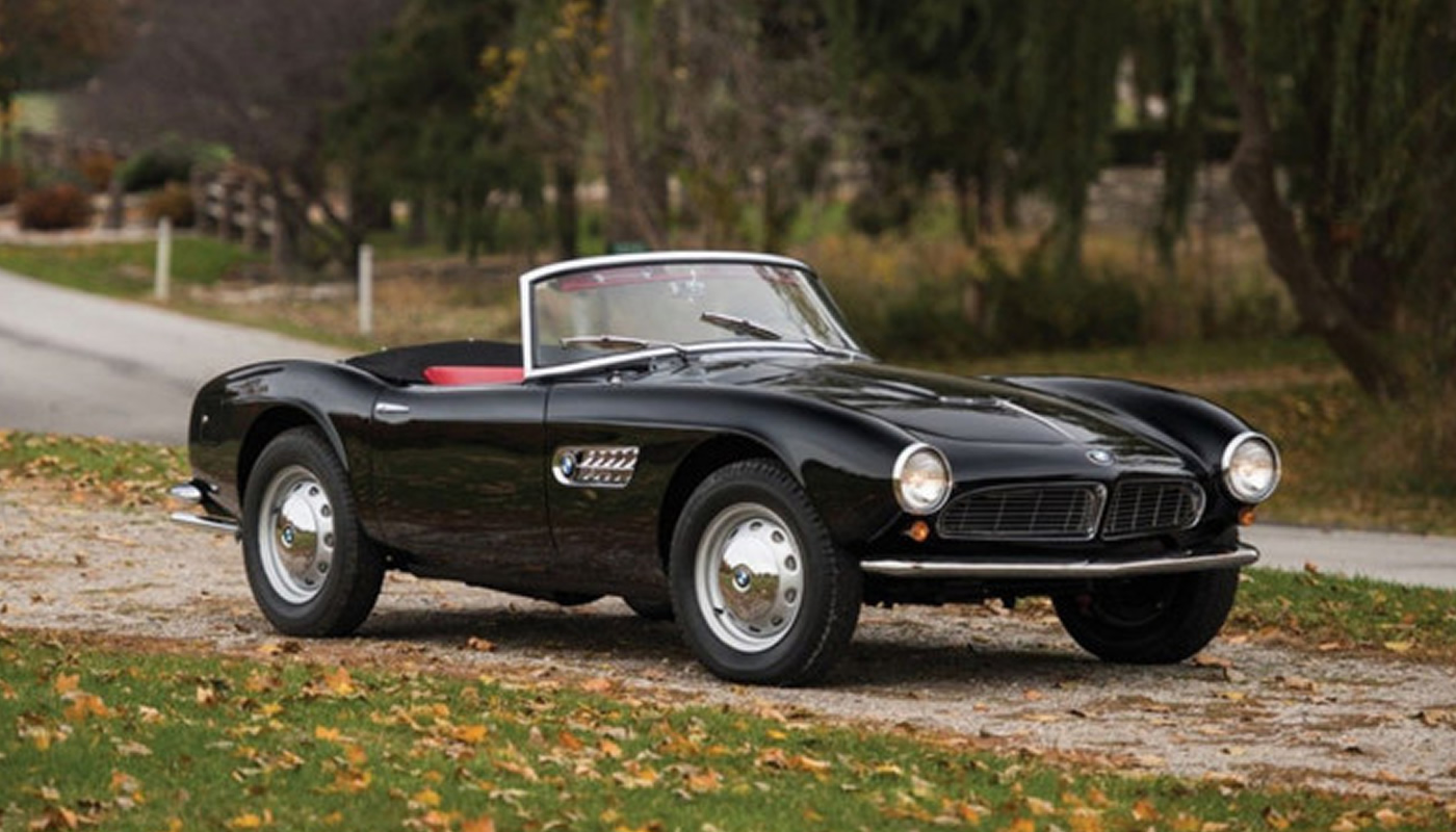 Un clásico BMW 507 Roadster fue subastado