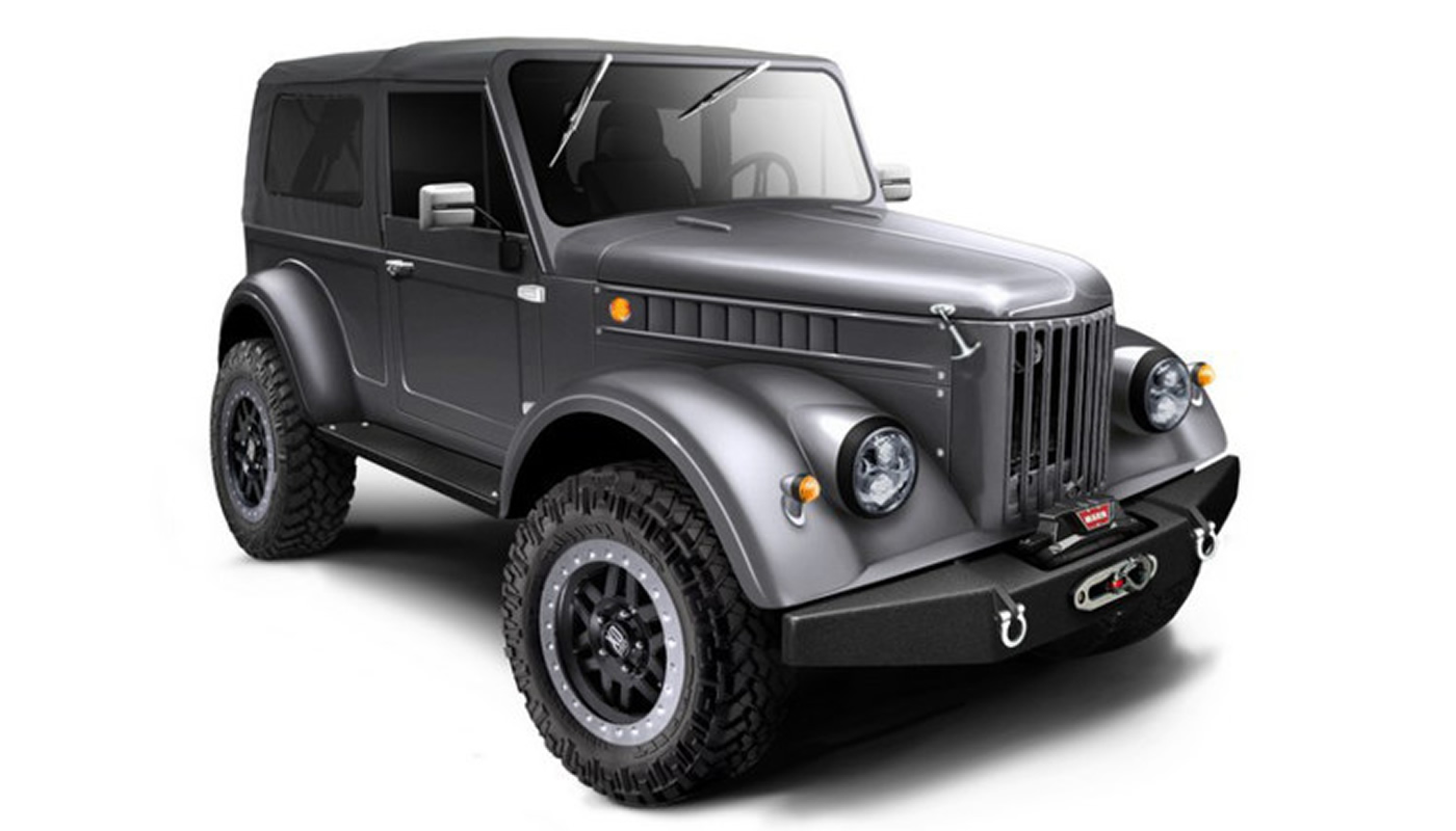 El icónico GAZ modificado por Truck Garage