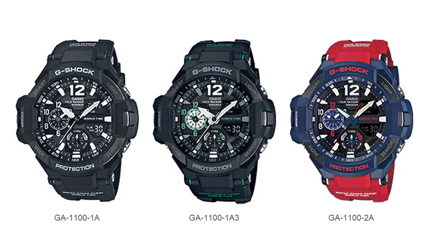 Reloj con funciones diseñadas para pilotos