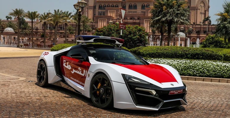 Lykan Hypersport para la policía de Abu Dhabi