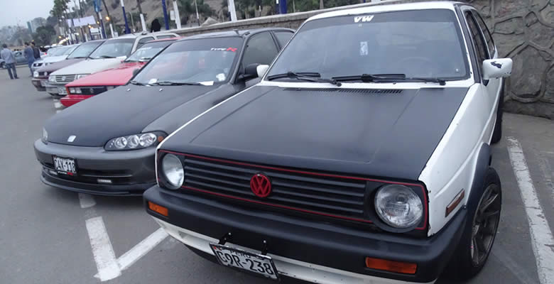 Fiesta Volkswagen en playa Aguadulce
