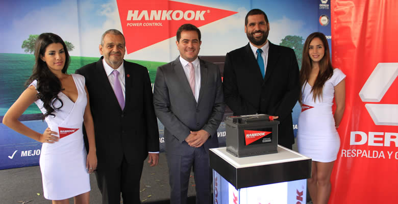 Dercoparts y Hankook lanzan en el Perú baterías con sistema Start Stop
