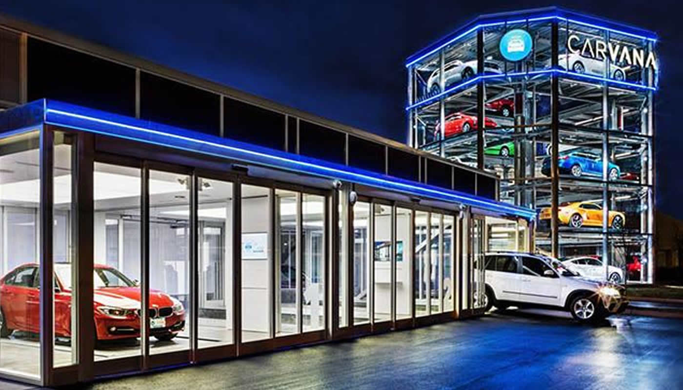 Una máquina para dispensar autos