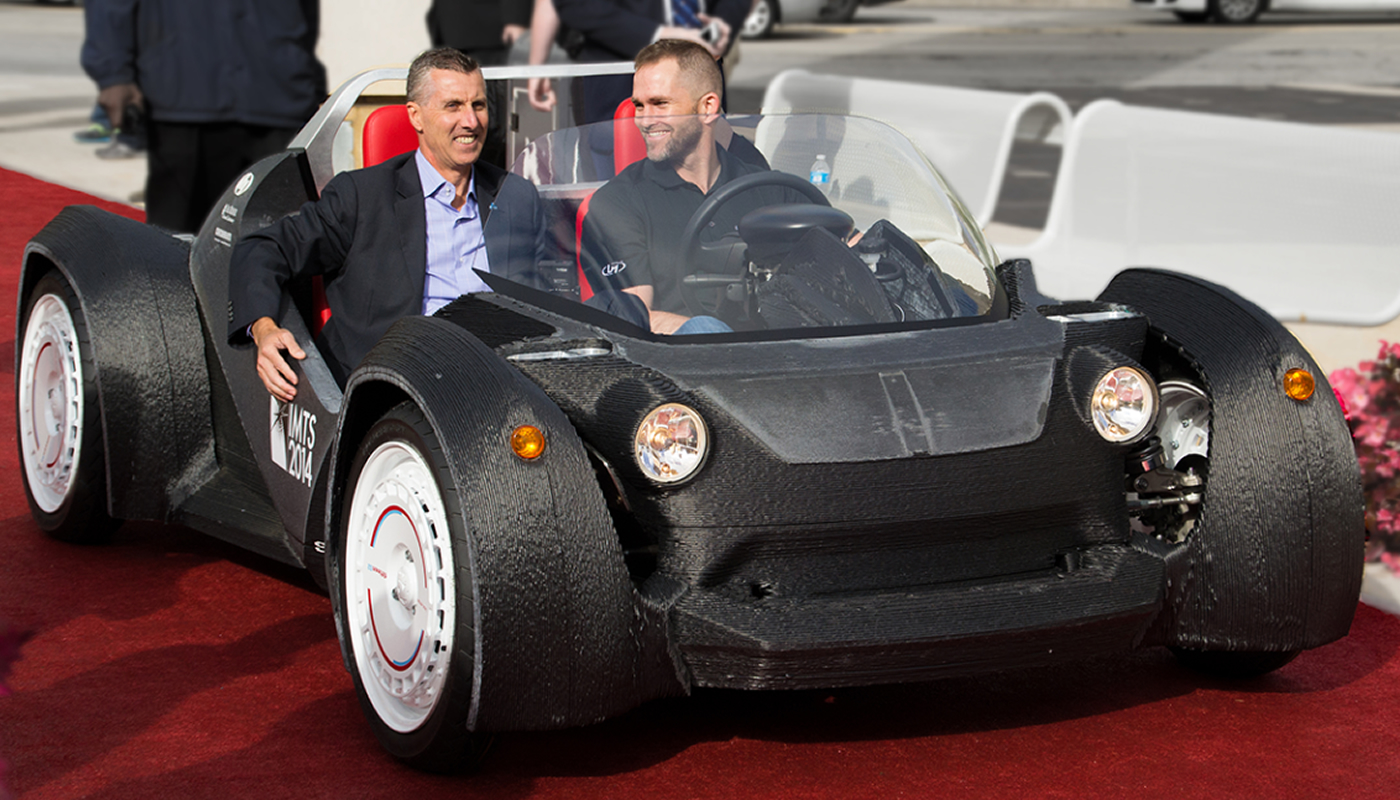 Este es el primer auto fabricado en 3D