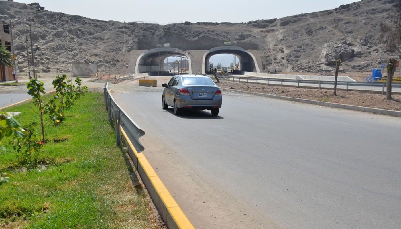 A fines de abril inauguran túneles de Puruchuco