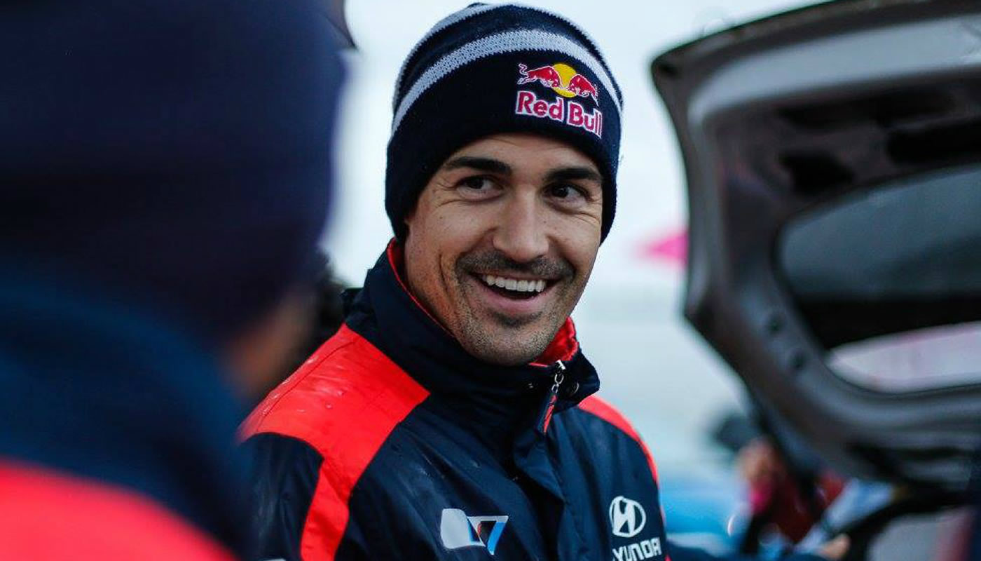 Dani Sordo el mejor de Hyundai en el Shakedown de Montecarlo