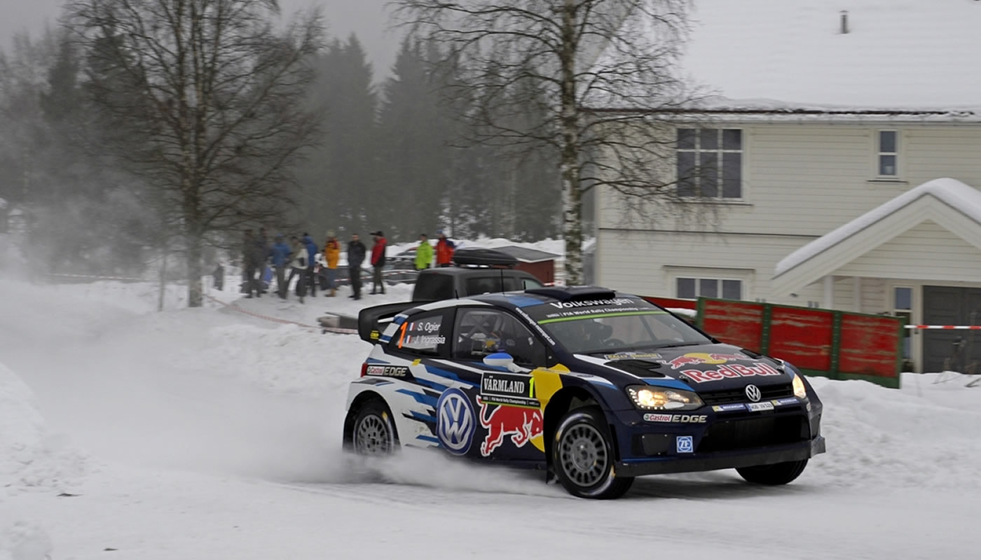Ogier critica estado de la pista en Rally Suecia
