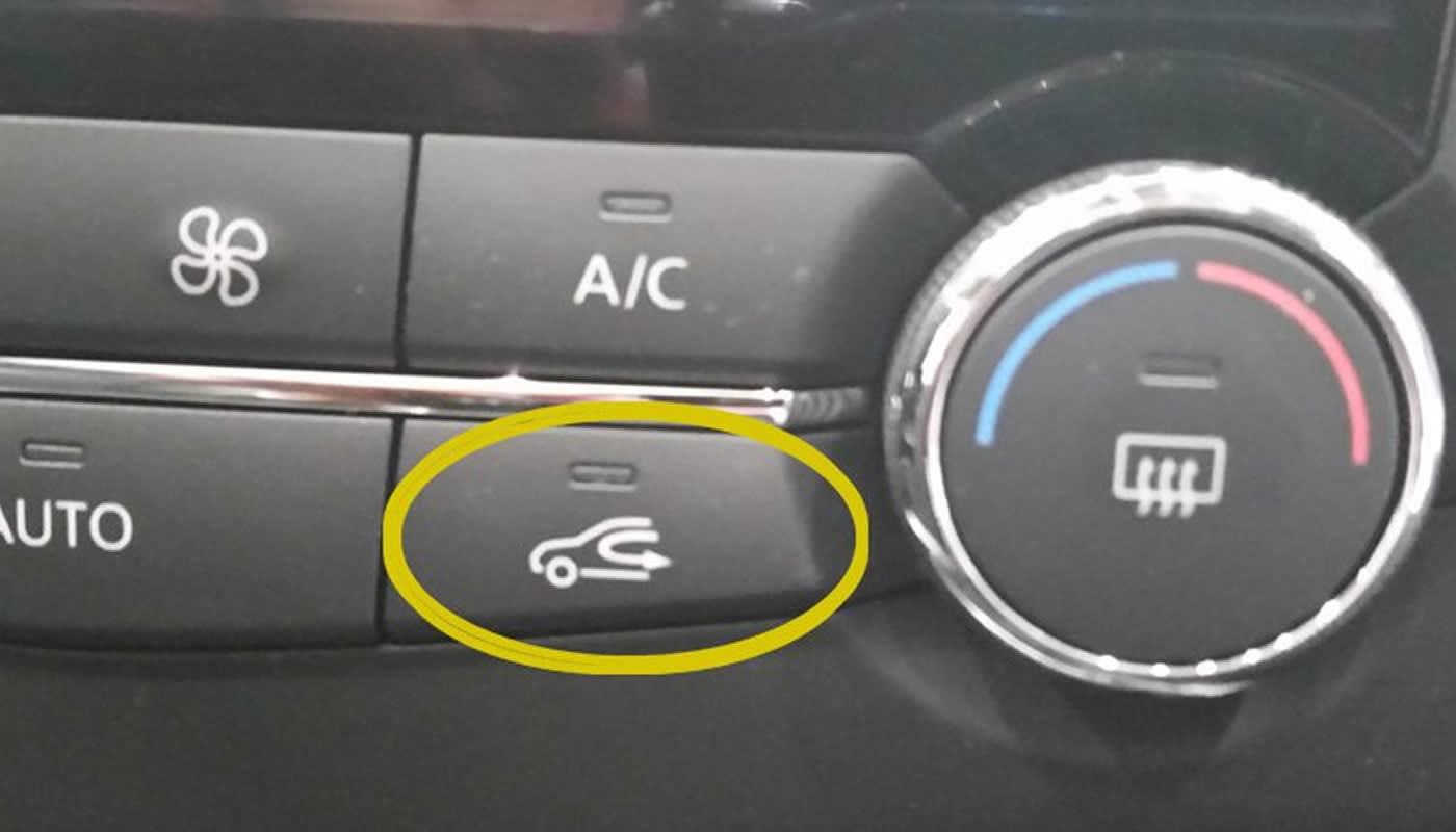 Boton de recirculación