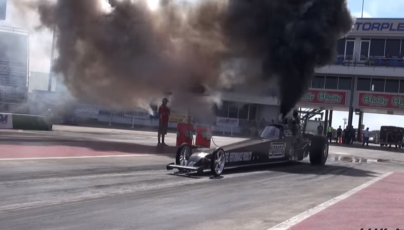Scheid Diesel y el Dragster Gasoil de 2500 HP
