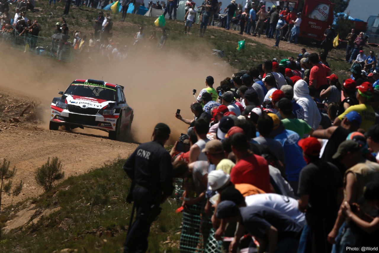 Nicolás Fuchs entre los Top en Rally de Portugal