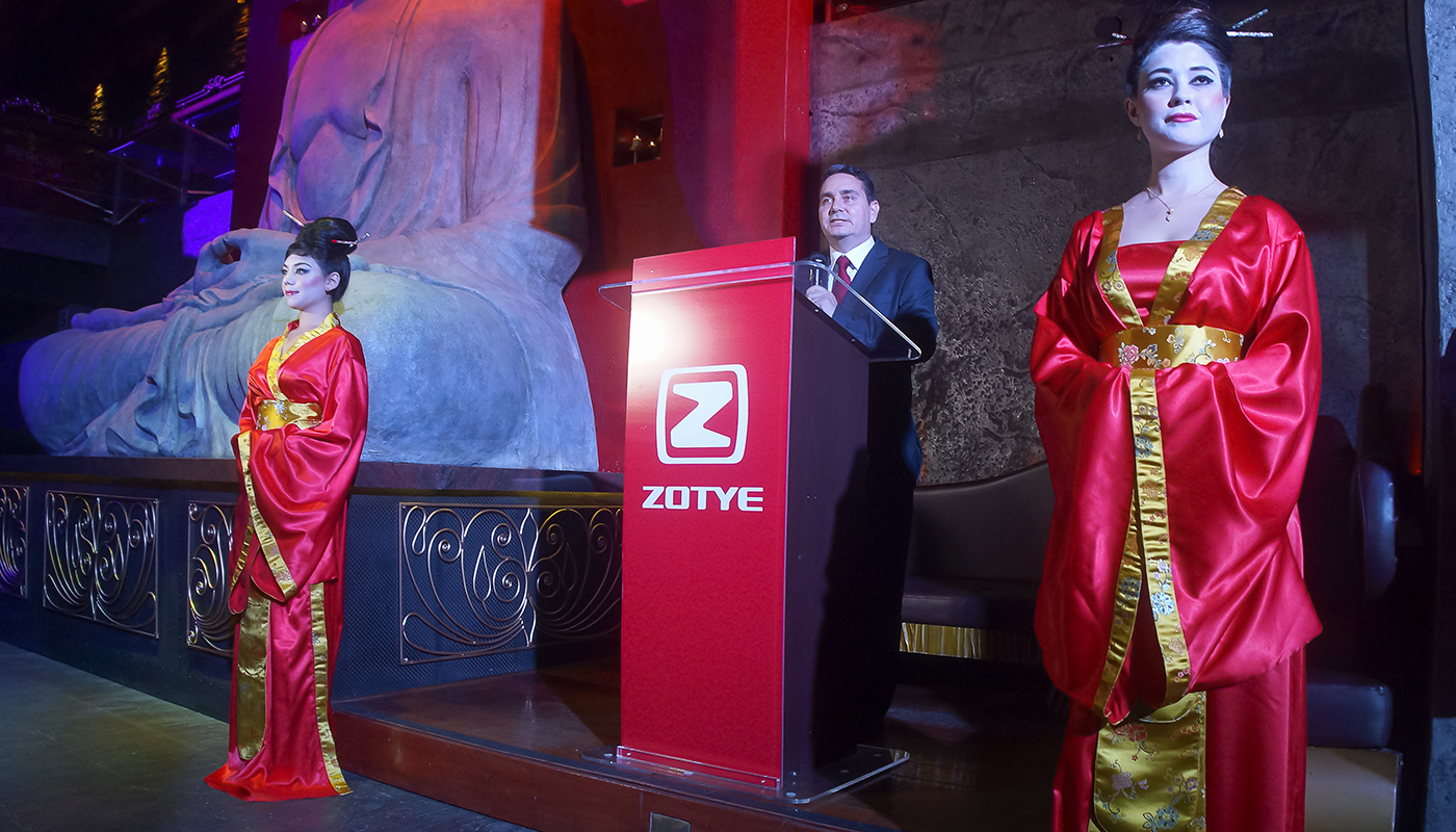 Presentación de Zotye en Perú