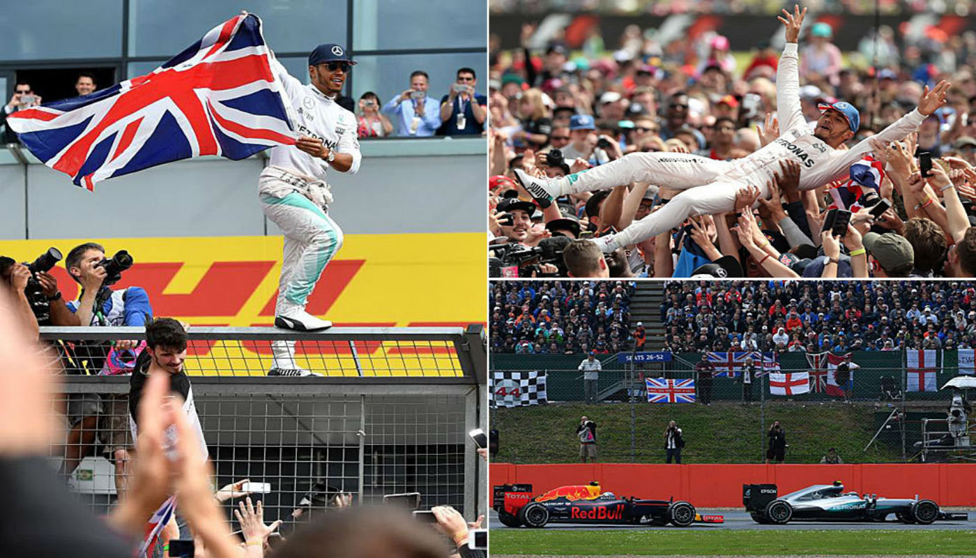 Hamilton fue el vencedor de la jornada