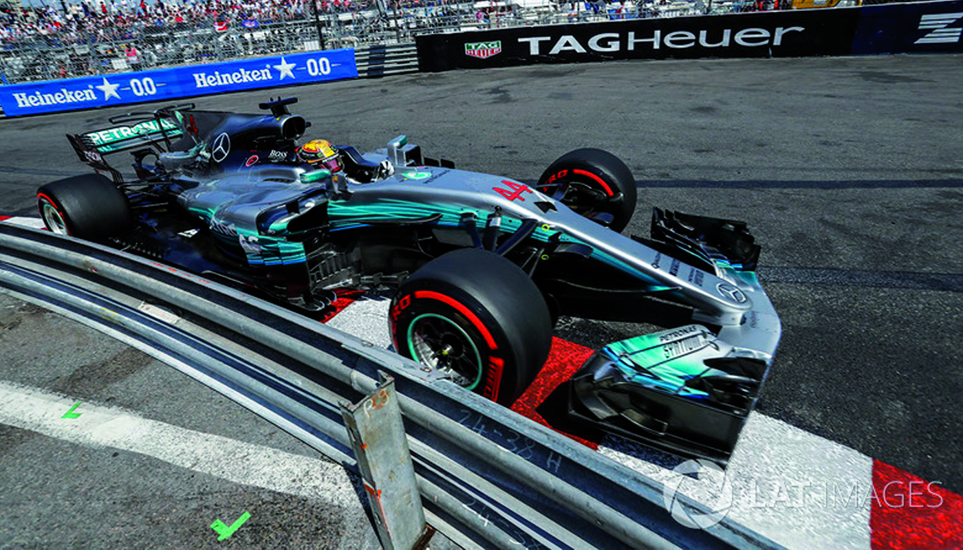 Hamilton y su  bajo rendimiento en el GP de Mónaco