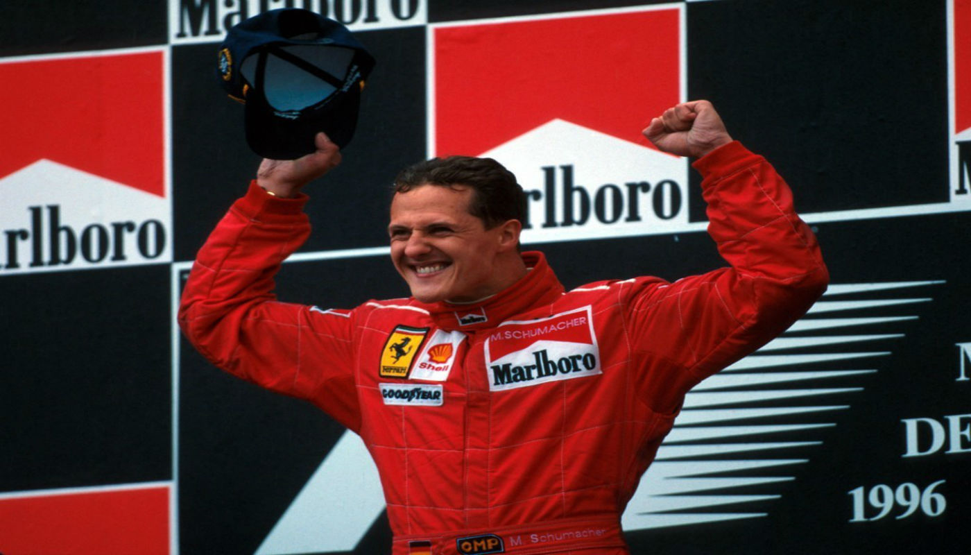Michael Schumacher ganaba su primera carrera con Ferrari un día como hoy