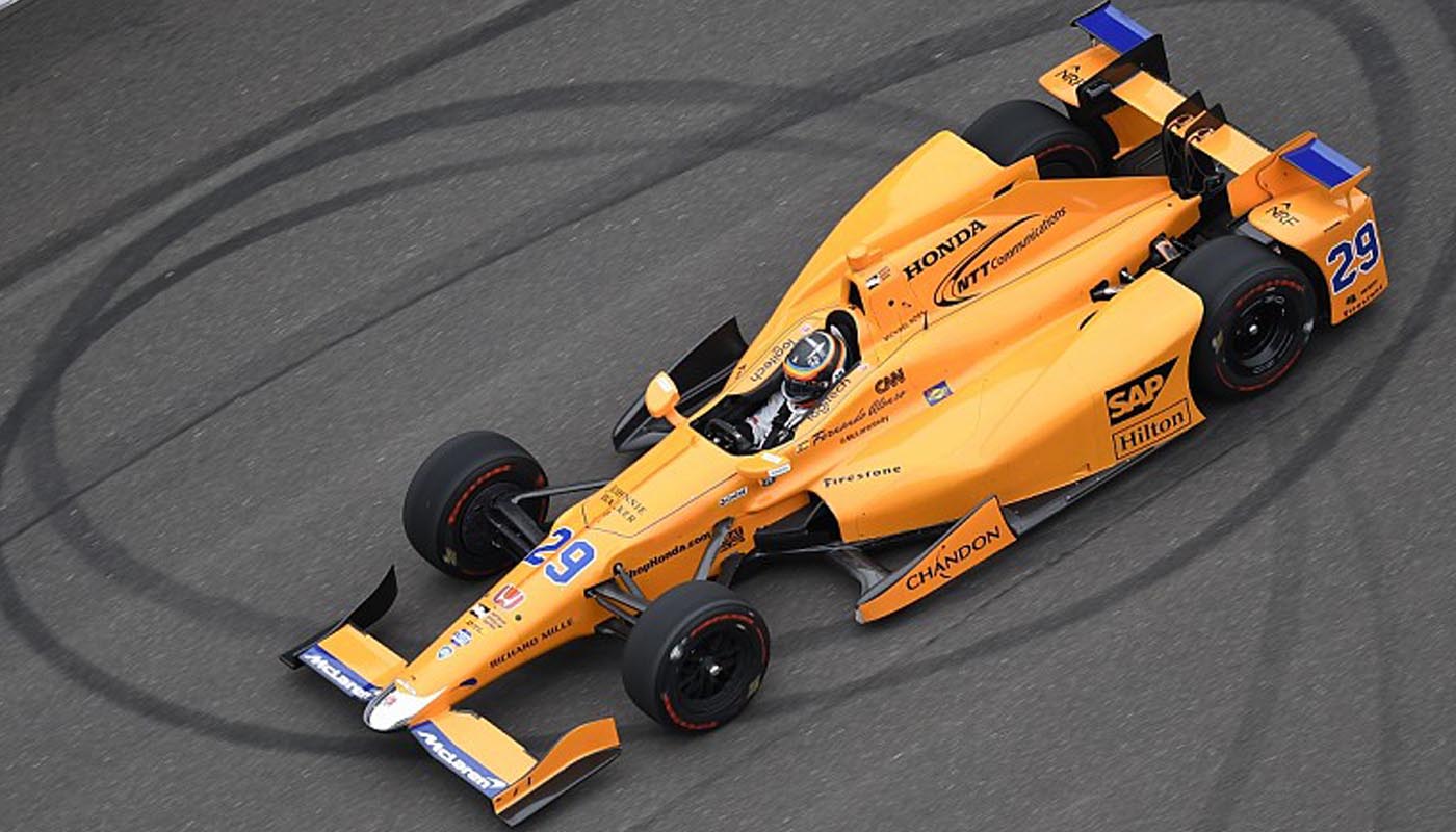 Conoce el IndyCar de Fernando Alonso en 3D