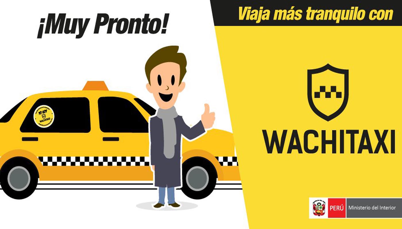 Ministerio del Interior lanza aplicativo para viaje seguro en taxi