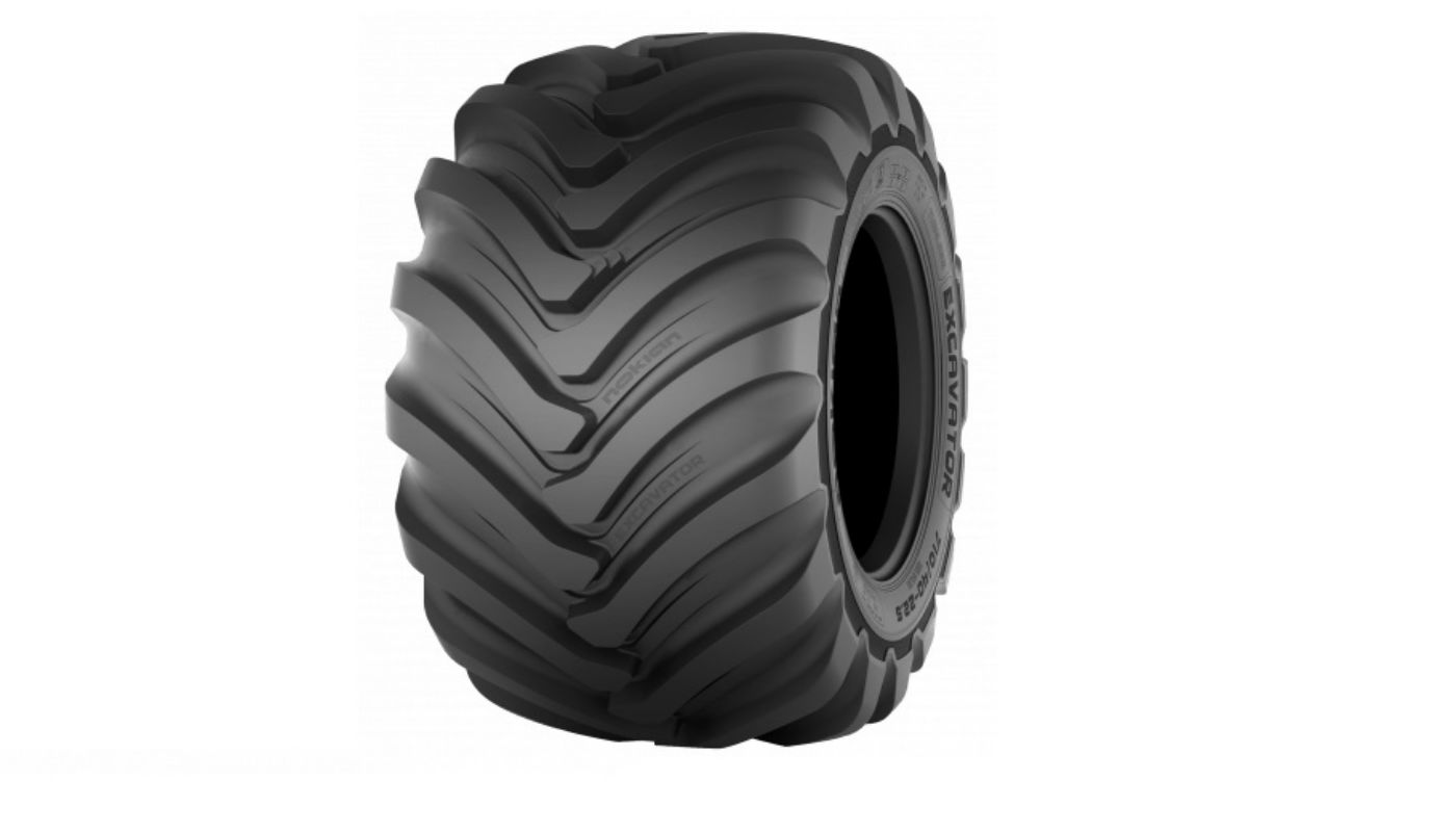 Neumático de excavadora